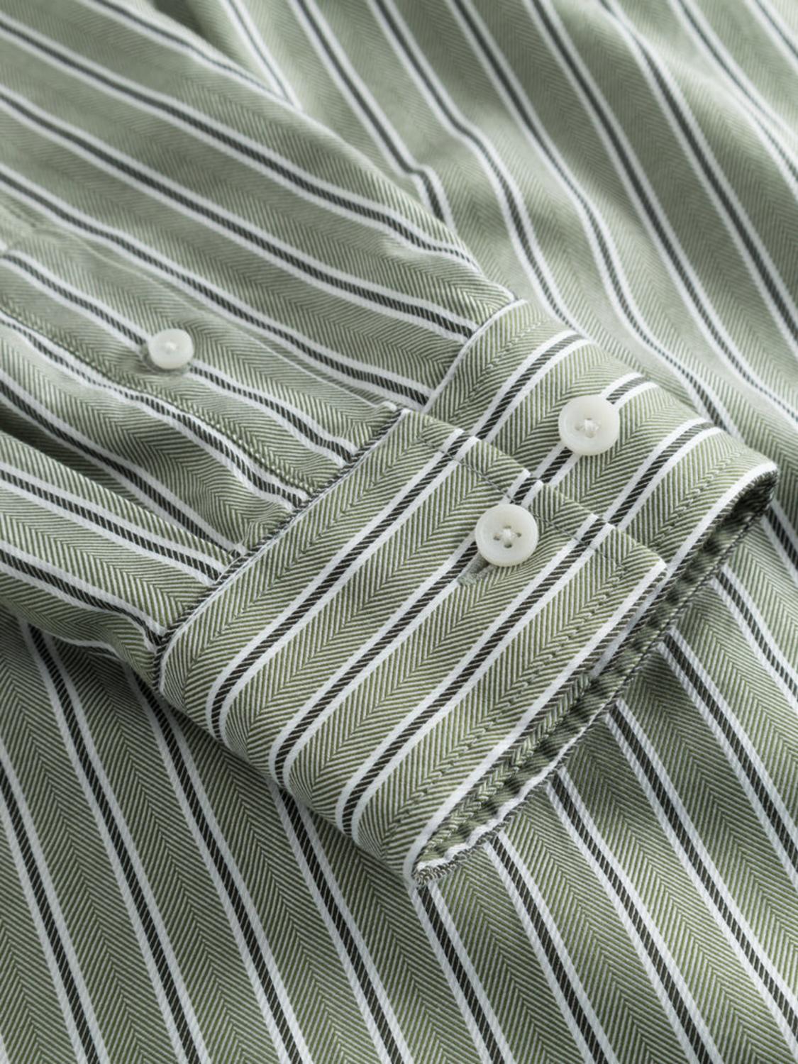 Les Deux - Kolton Herringbone Poplin Shirt