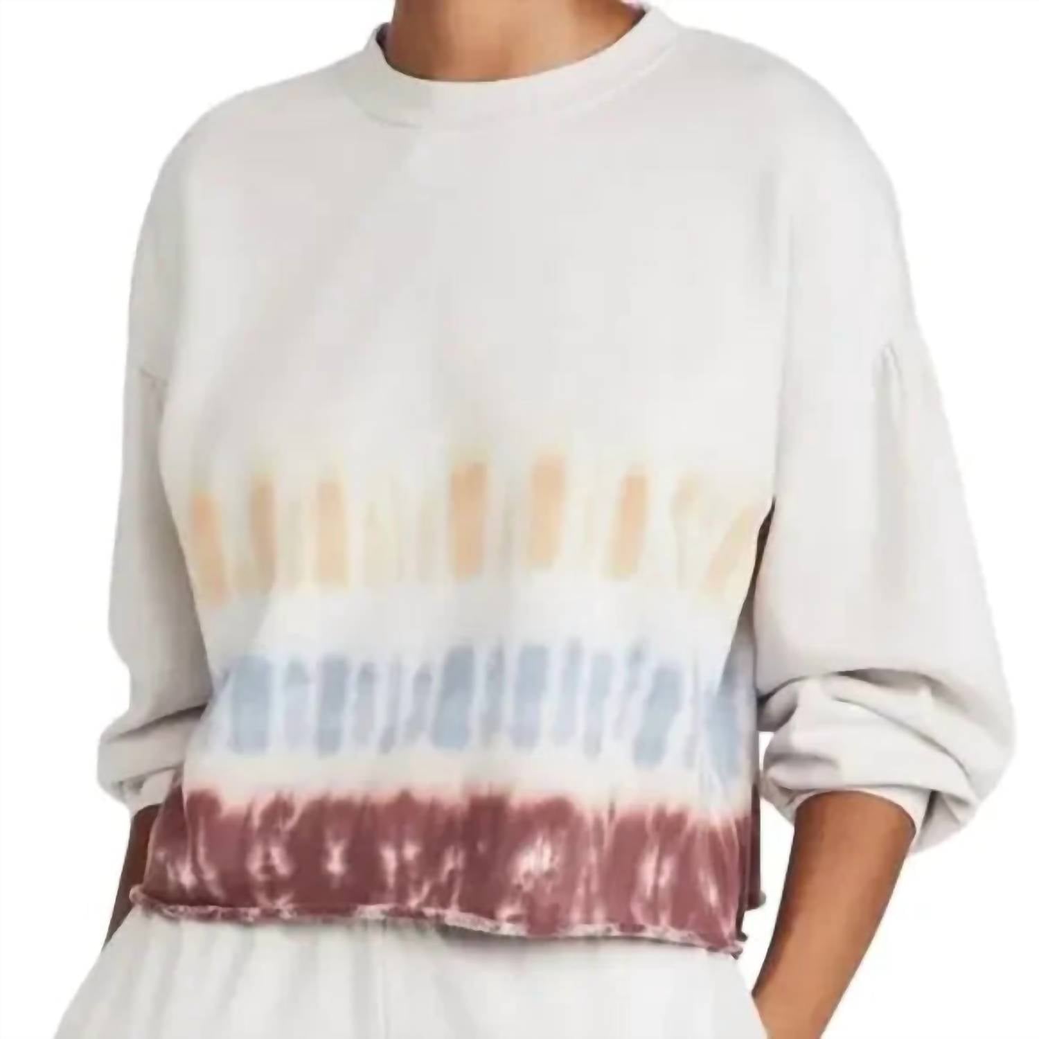 Z Supply - Temptest Stripe Tie Dye Sweatshirt