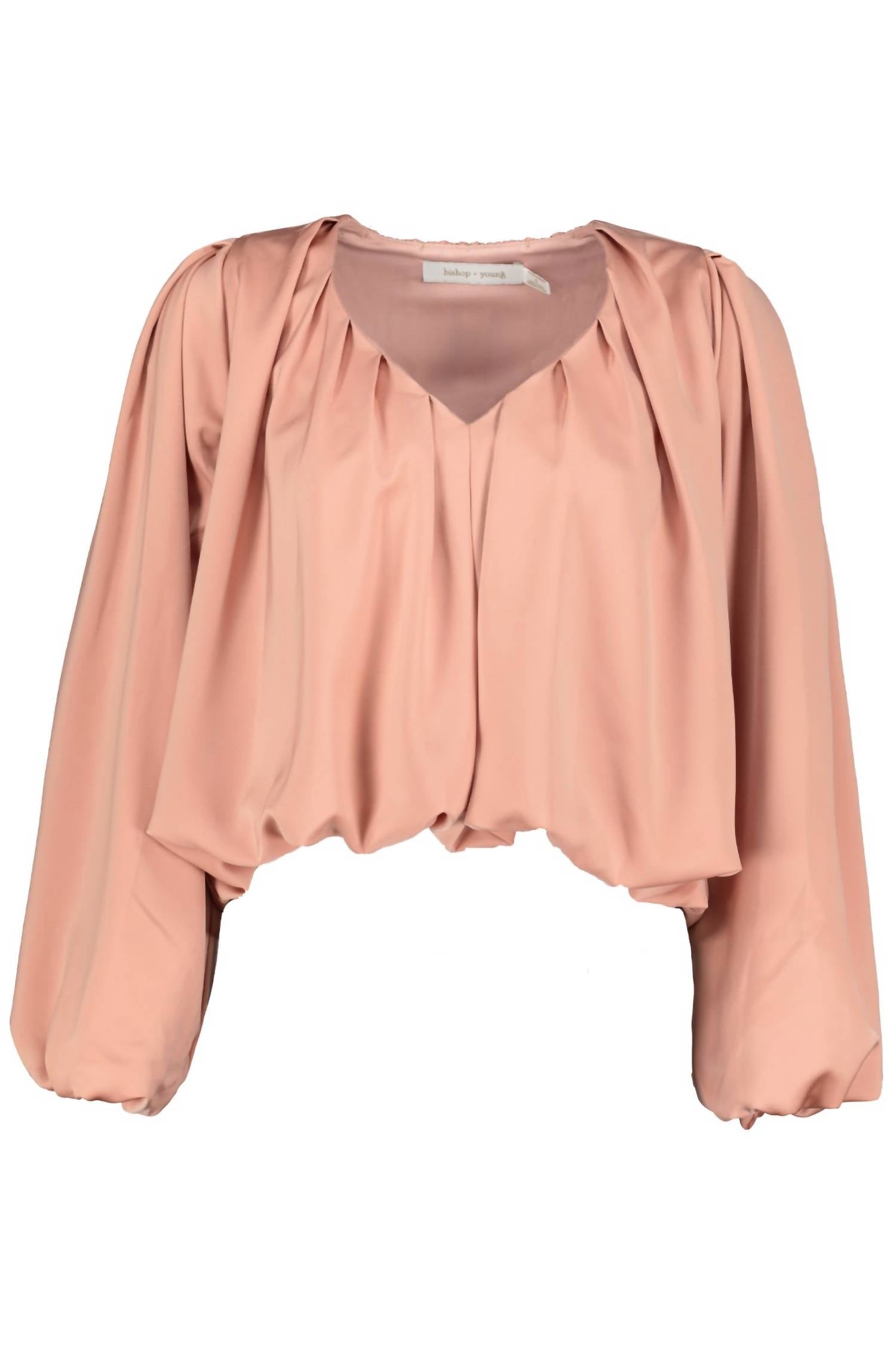 Eternal Optimist Boho Bubble Sleeve Top