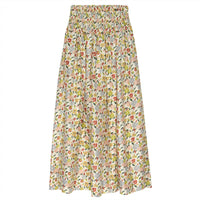THE GREAT. Women's The Viola Skirt in floating petals floral - women's skirt - view 4