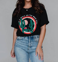 Panache Apparel - Short Sleeve Wild Side Cactus Tee