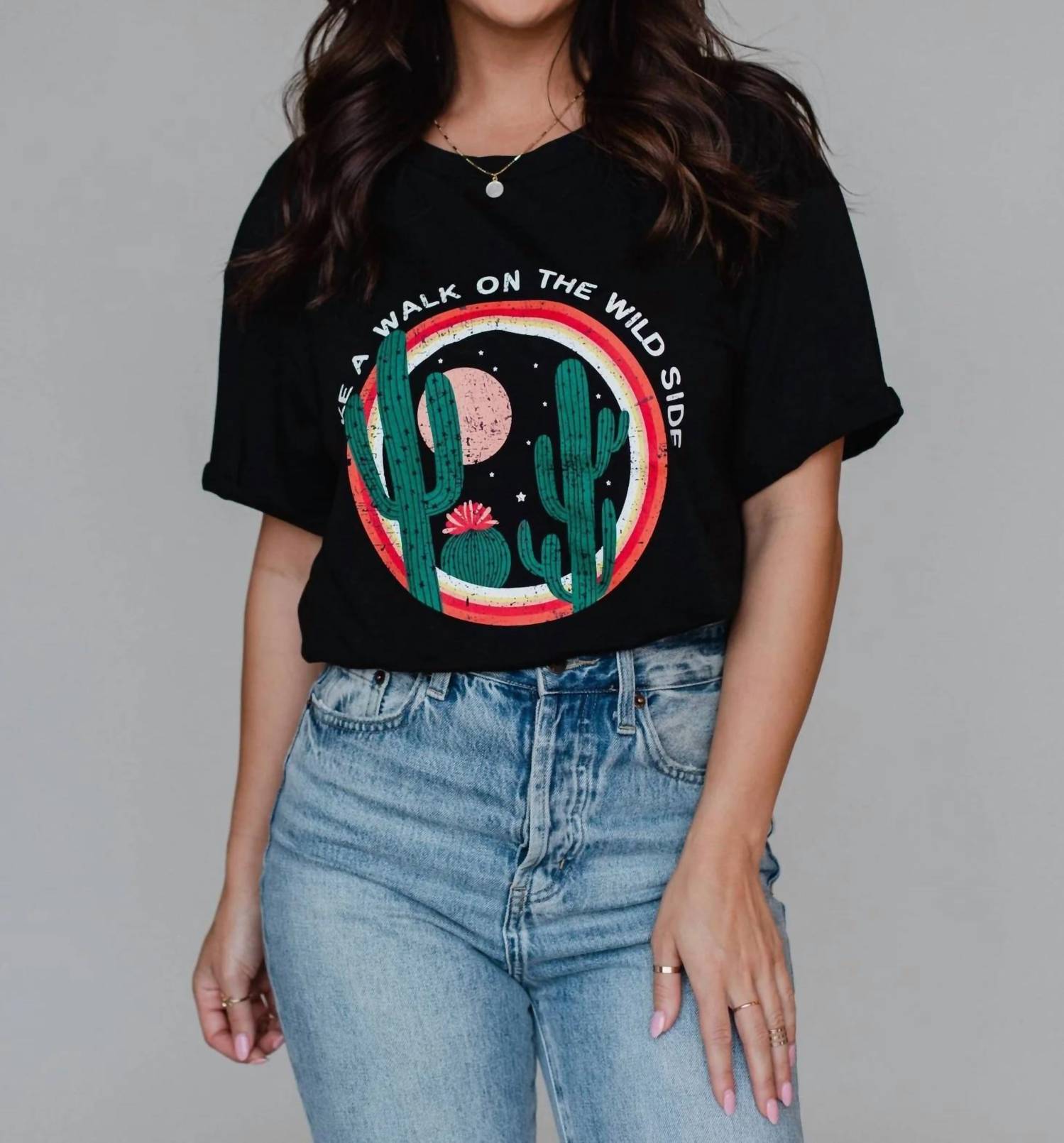Panache Apparel - Short Sleeve Wild Side Cactus Tee