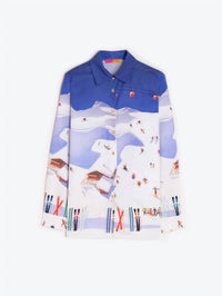 Vilagallo Nadine Ski Blouse in multi - women's long sleeve top - view 4