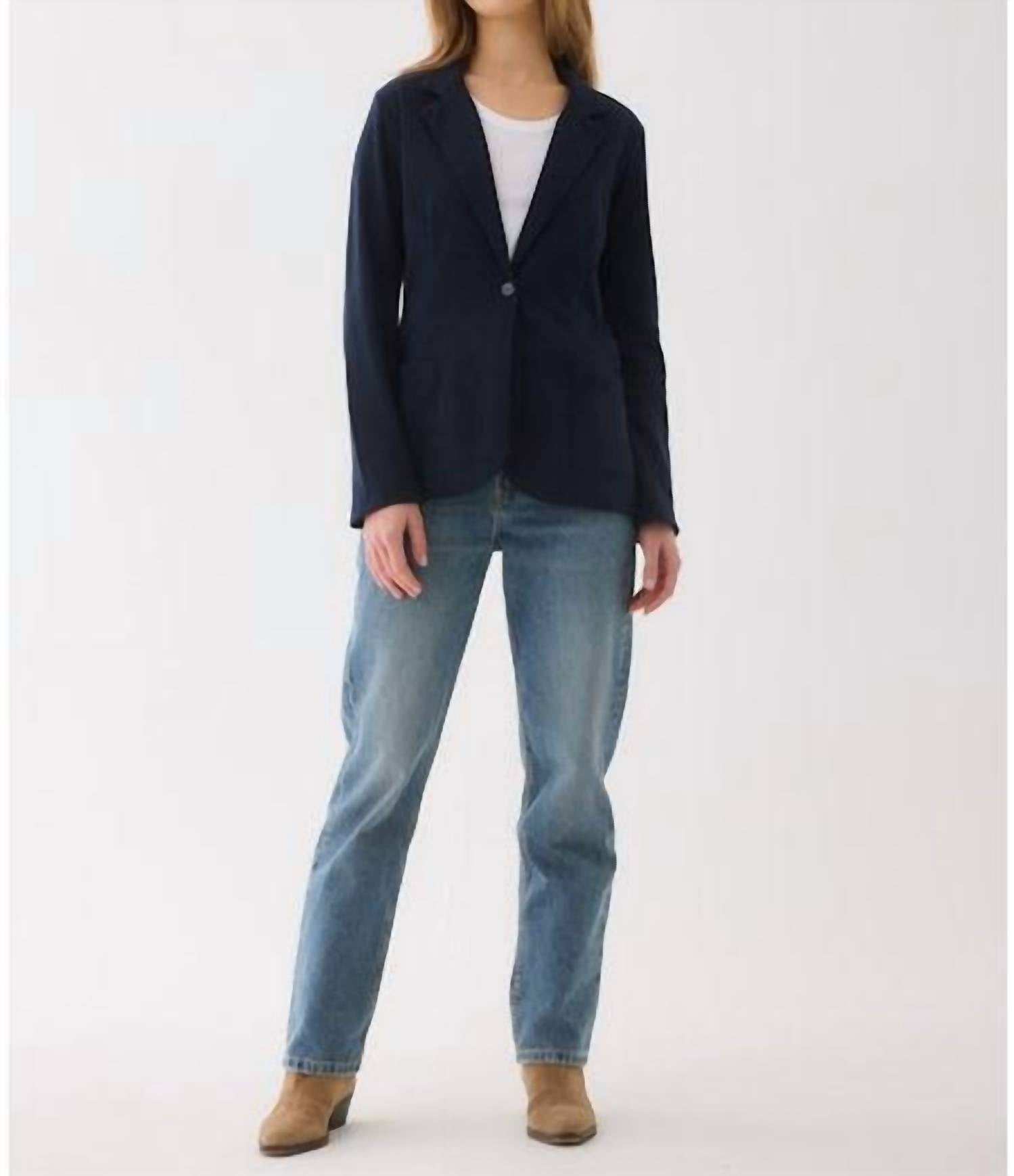 Majestic Filatures - Double Face One Button Blazer