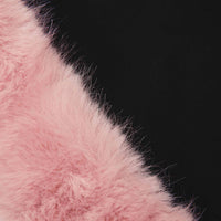 Self-Portrait - Crepe Faux Fur Hem Mini Dress