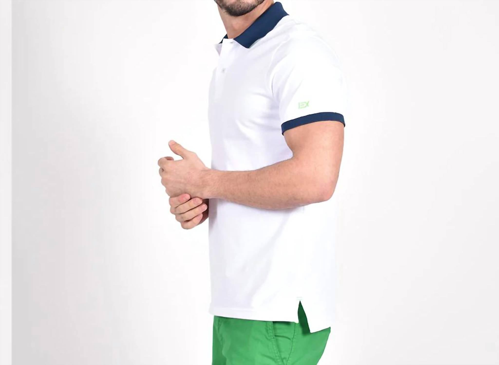 Eight X - Double Sided Paisley Print Collar Polo
