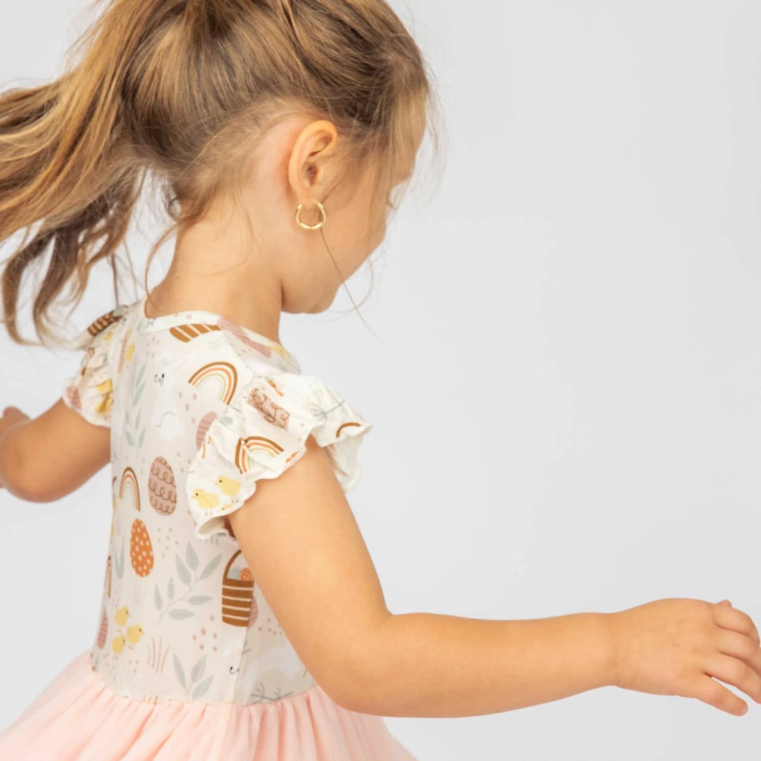 Emerson And Friends - Hop To It Easter Tulle Twirl Dress