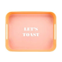 Slant Collections - Let's Toast Bar Tray