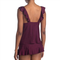 Robin Piccone - Juliana Ruffle Tankini Top