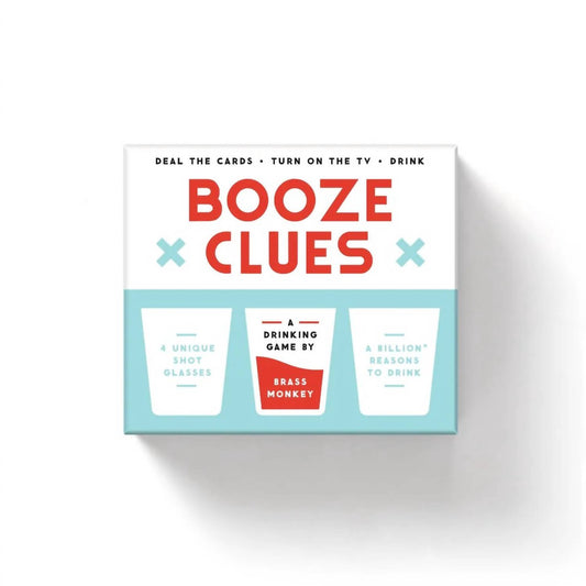 Chronicle Books - Booze Clues Drinking Game Set