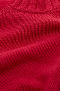 CLOSED Pure Wool Jumper Sweater in chili pepper red - women's sweater - view 4