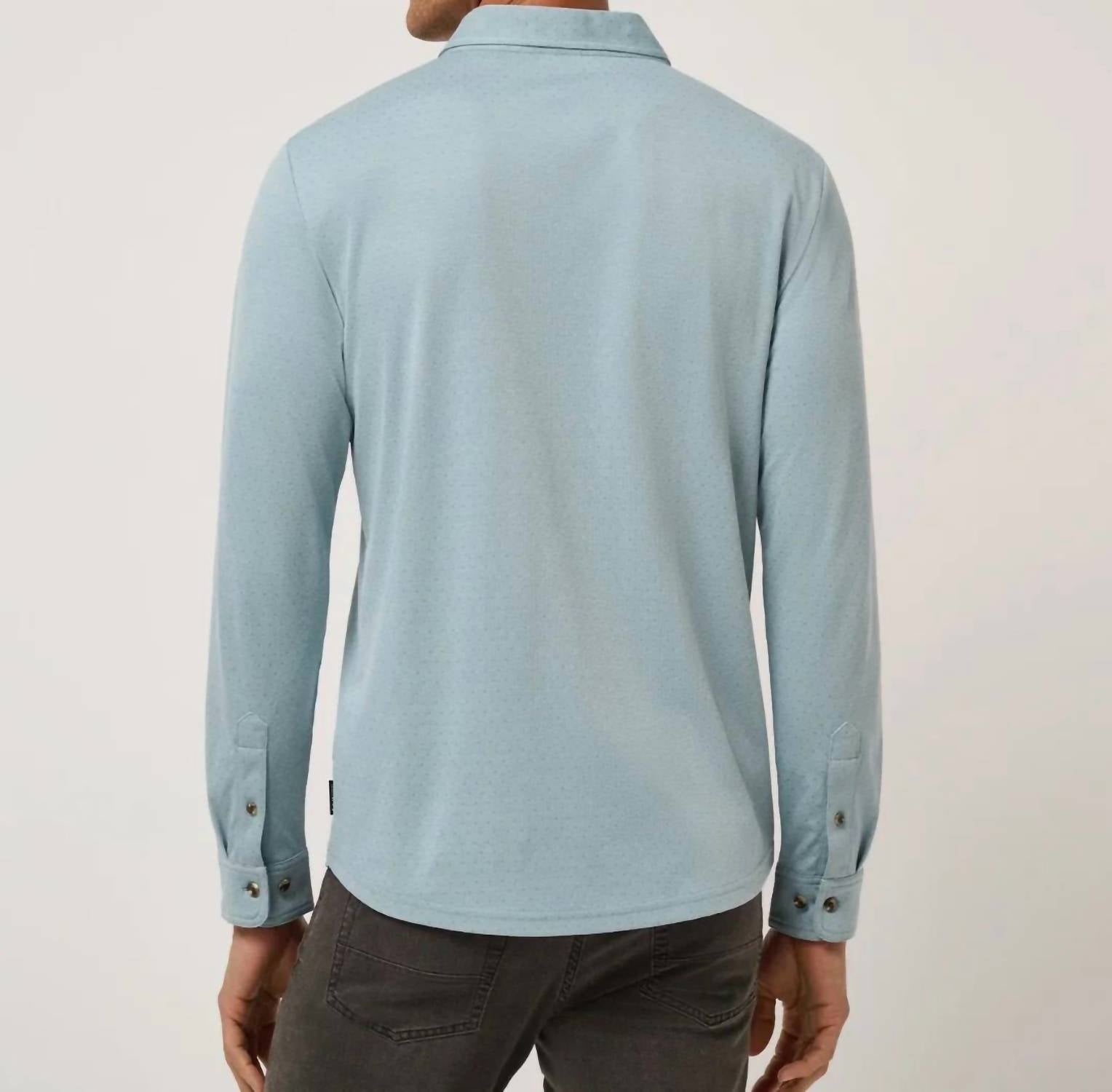 Travismathew - Handsome Town Long Sleeve Polo Shirt
