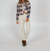 Salty Crew - Stay Golden Crop Crew Shirt