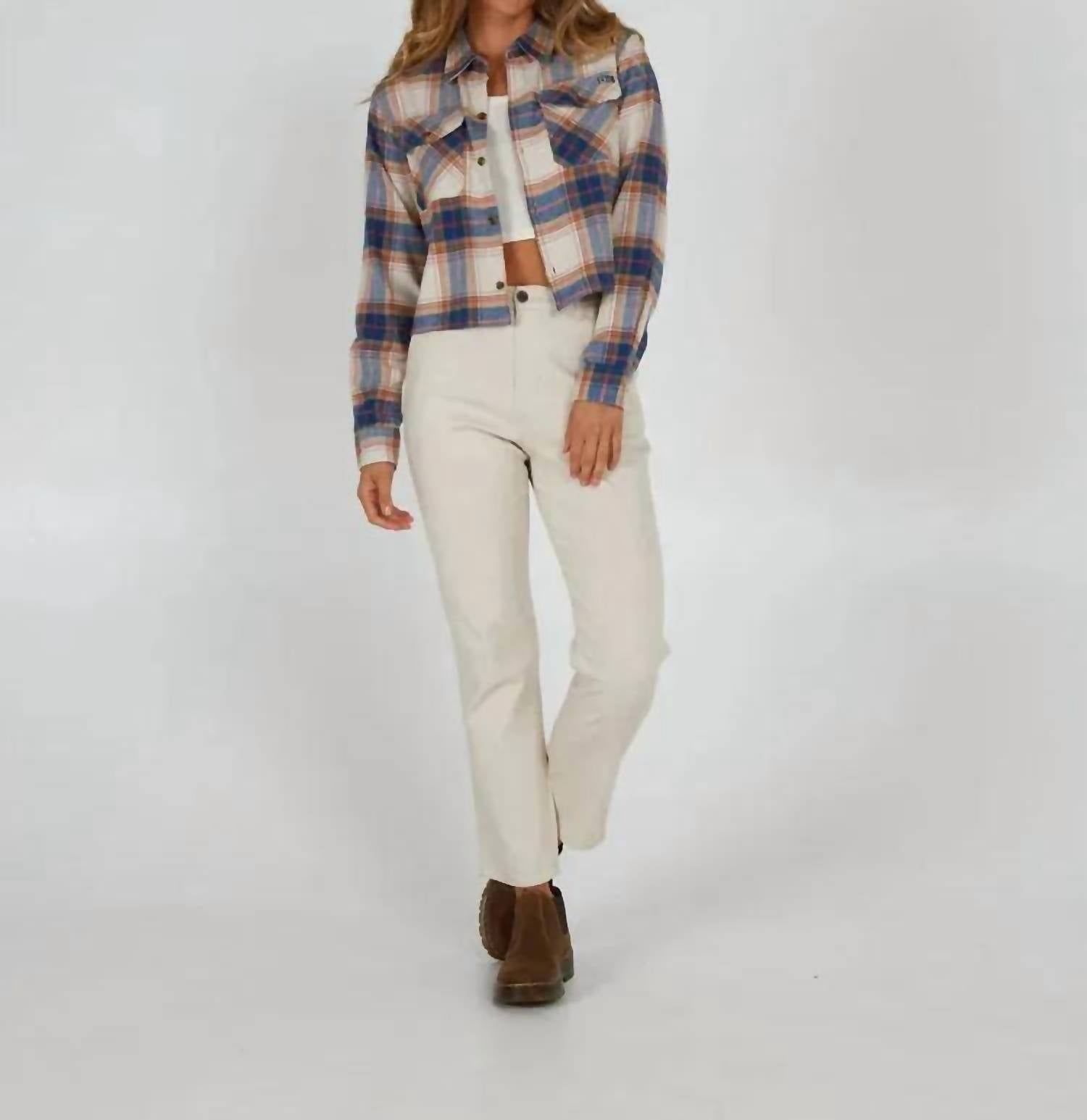 Salty Crew - Stay Golden Crop Crew Shirt
