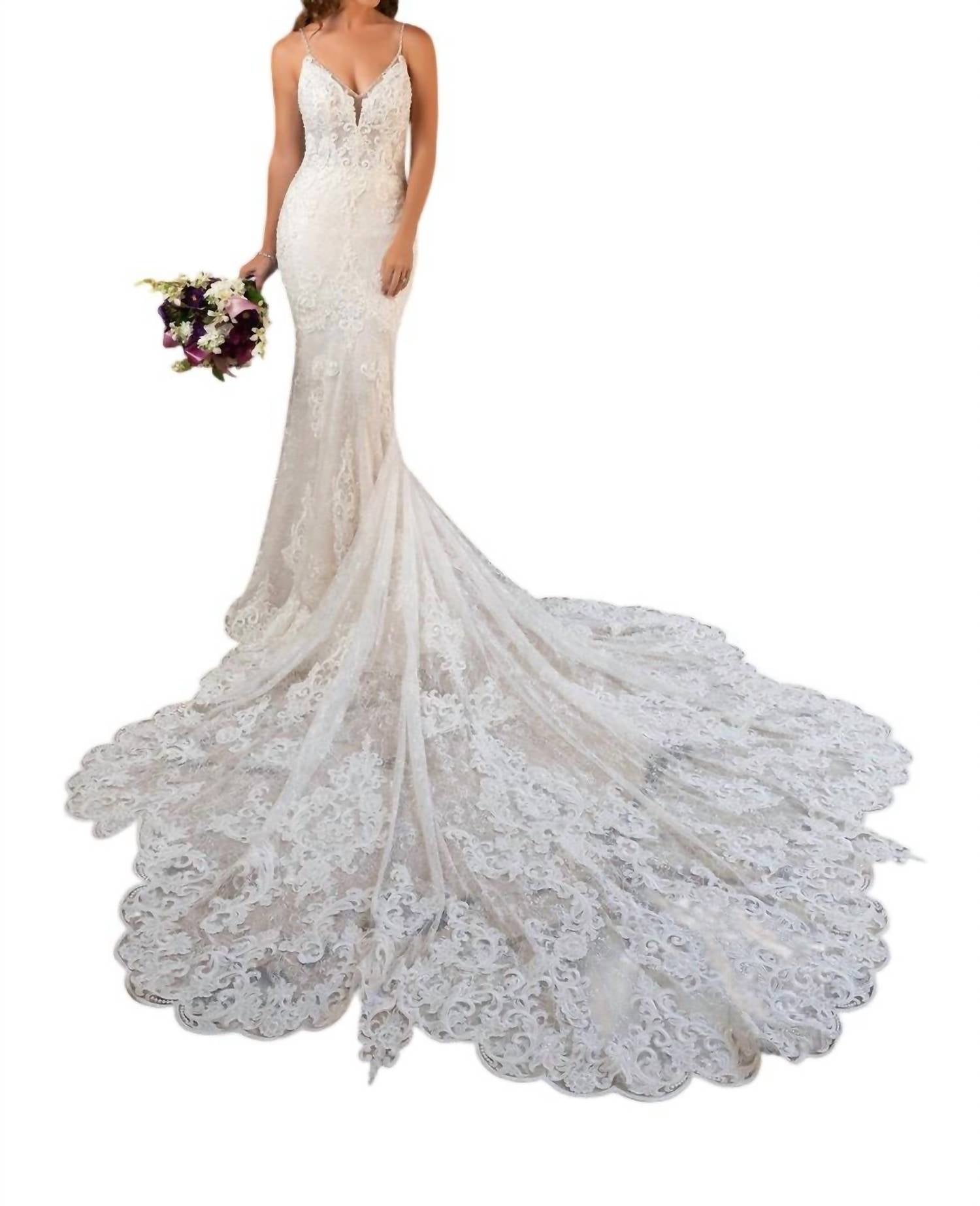Kitty Chen Couture - Karlee Fit And Flare Gown