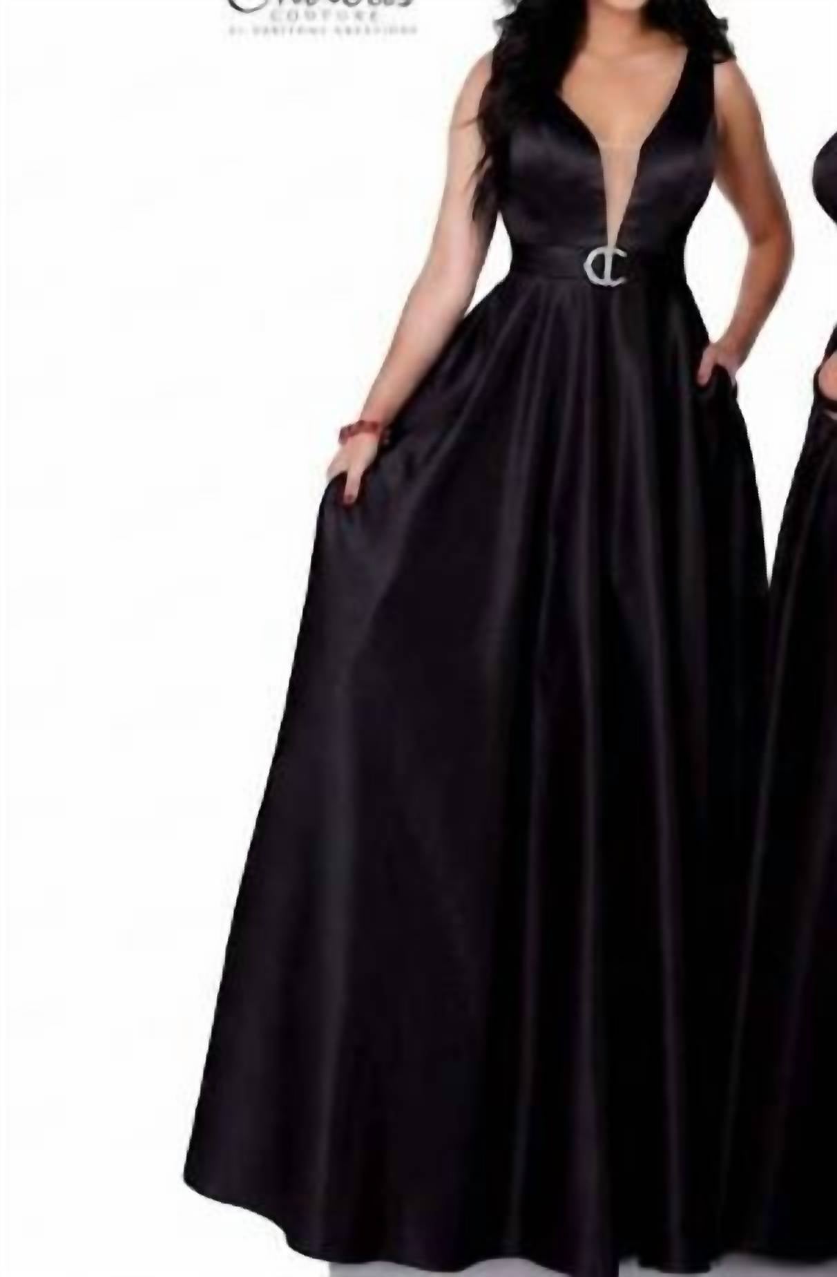 Karishma Creations Women's Prom Dress in black 1 - women's dress