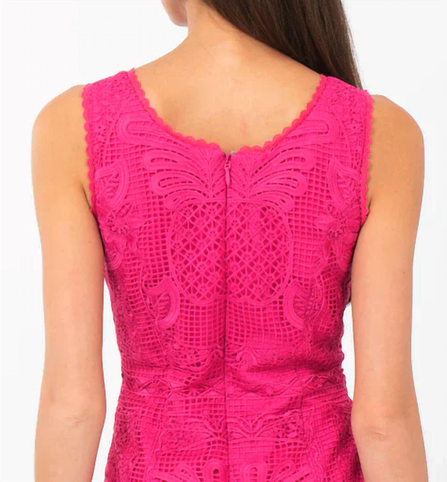 Adelyn Rae - Maritza Lace Mini Dress