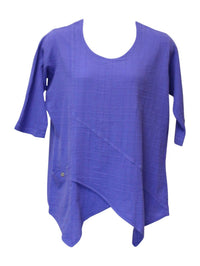 Ezze Wear - Dotty Gauze Cotton Ginger Tunic Top