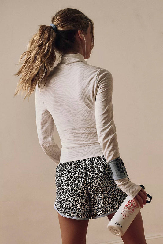 Free People - Tempo Jacquard Turtleneck Top