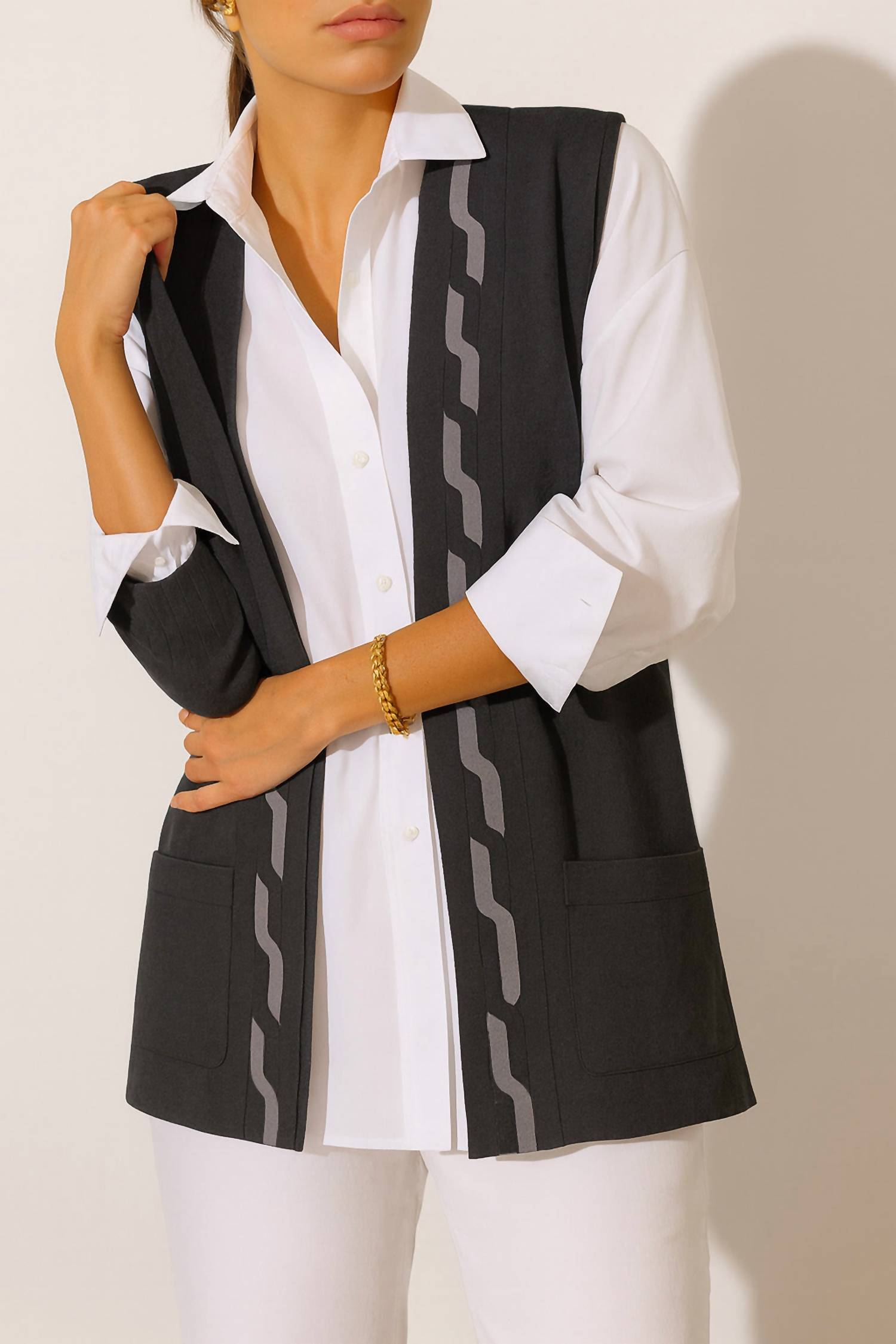 J'Envie/Eli - Linz Geometric Vest