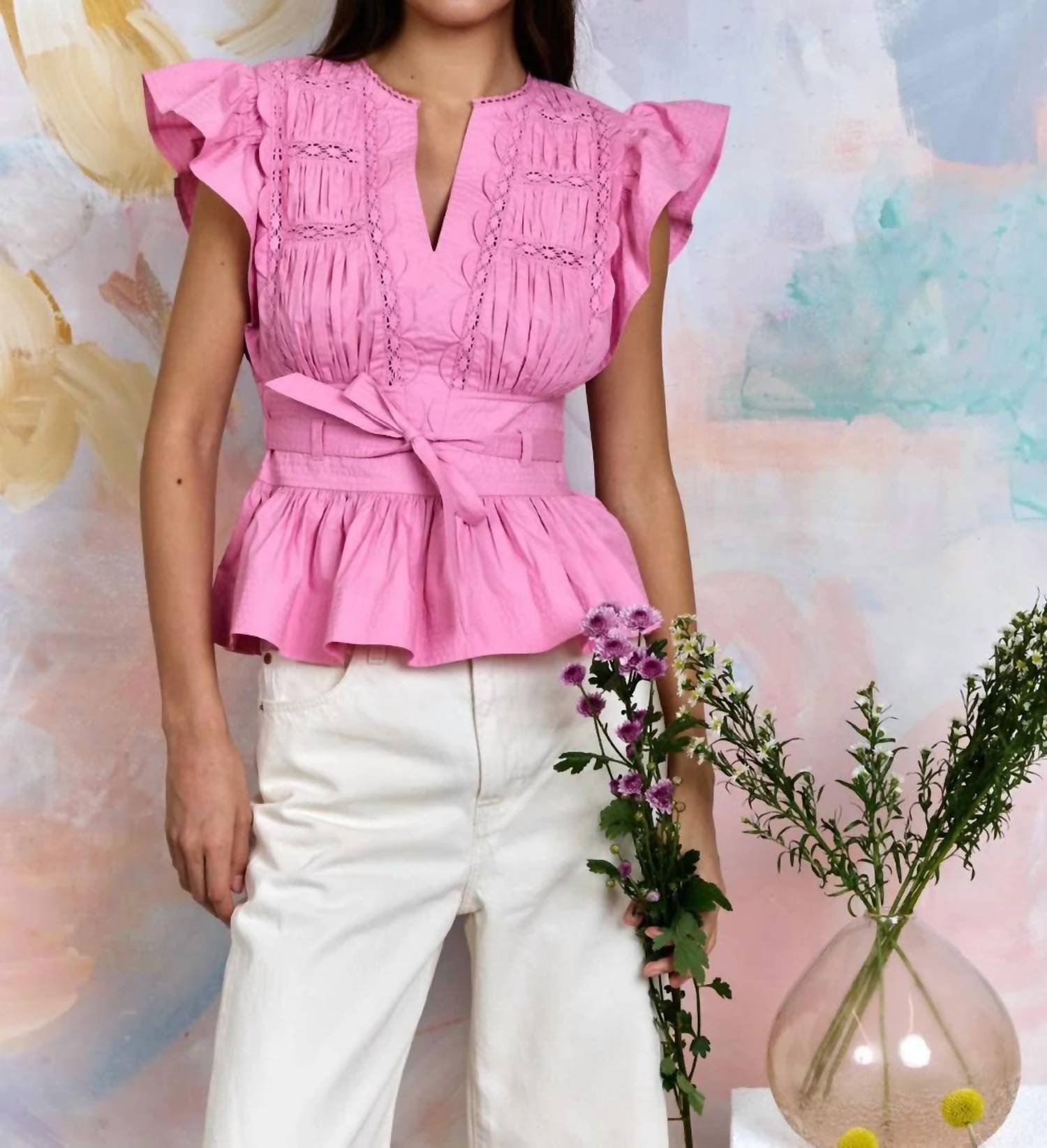 Love The Label - Madelyn V-Neck Top