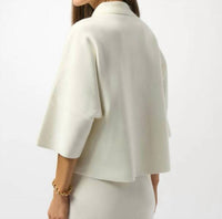 Joseph Ribkoff - Sweater Knit Boxy Pullover Top