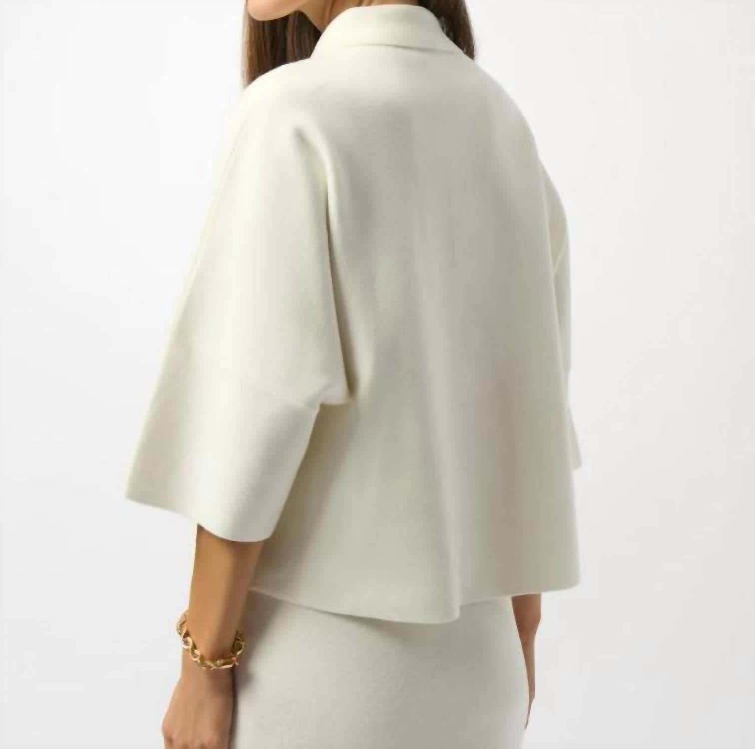 Joseph Ribkoff - Sweater Knit Boxy Pullover Top