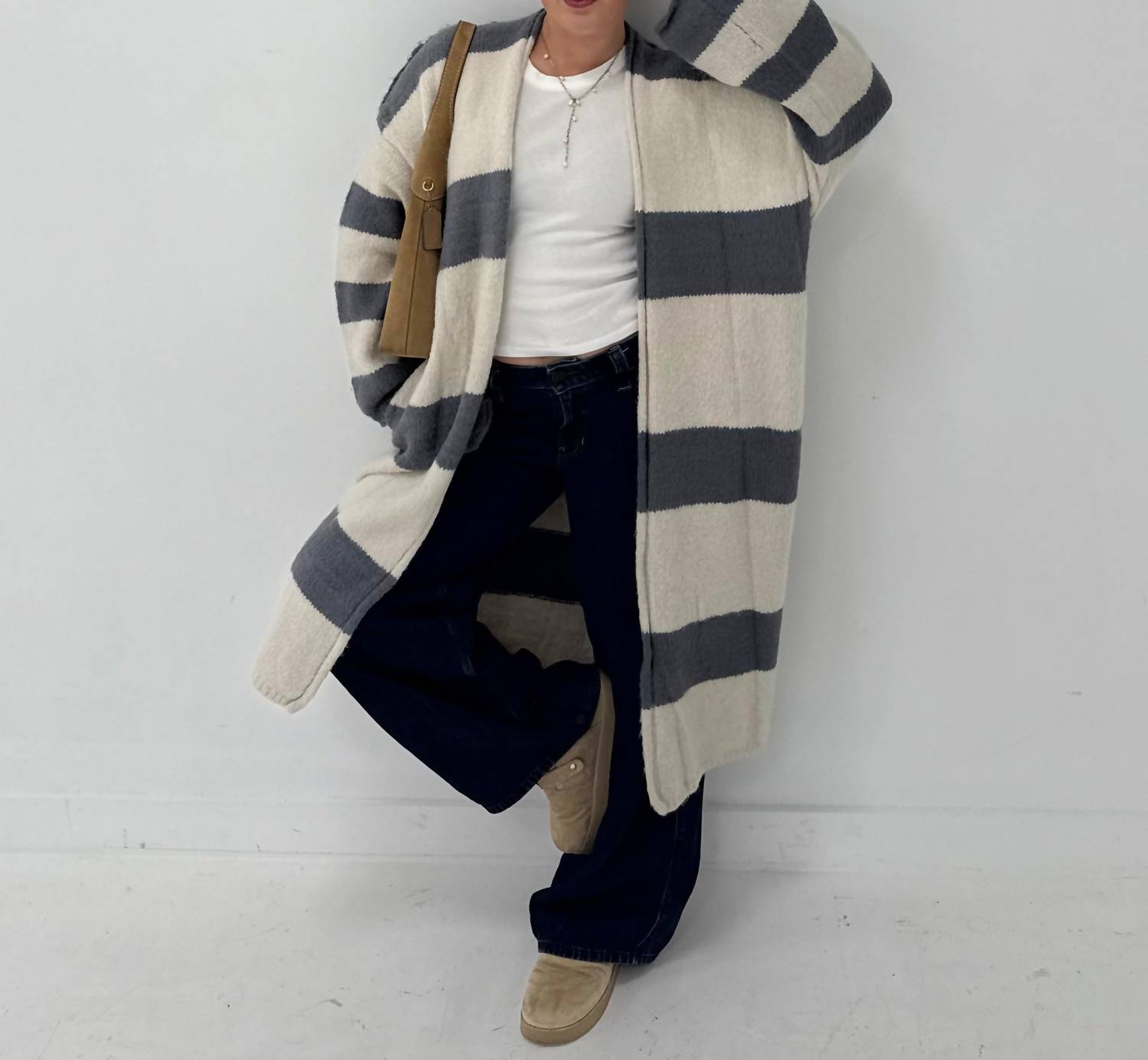 Sky To Moon - The Weekend Striped Cardigan