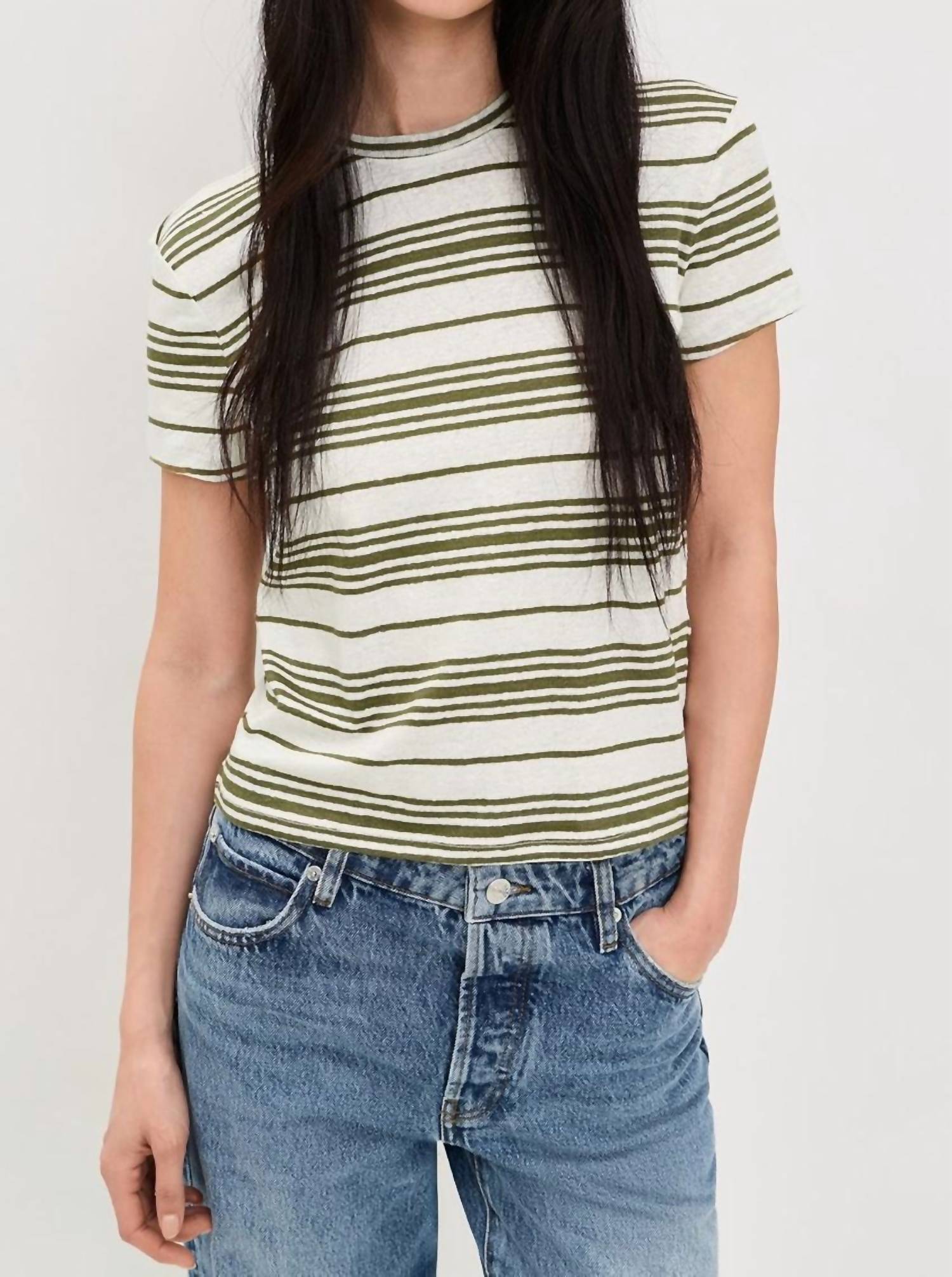 Frame - Linen Baby Tee