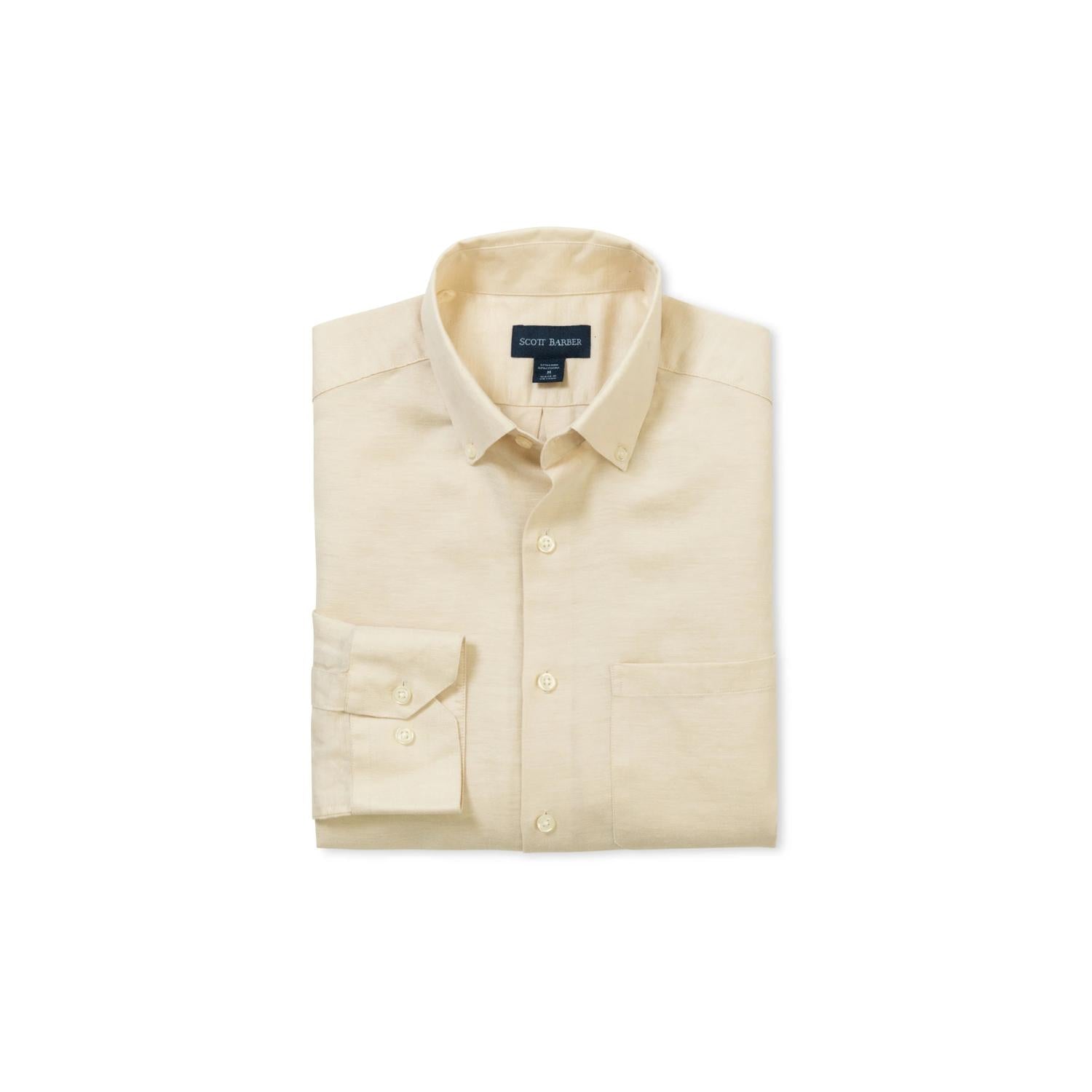 Scott Barber - Men's Solid Twill Shirt