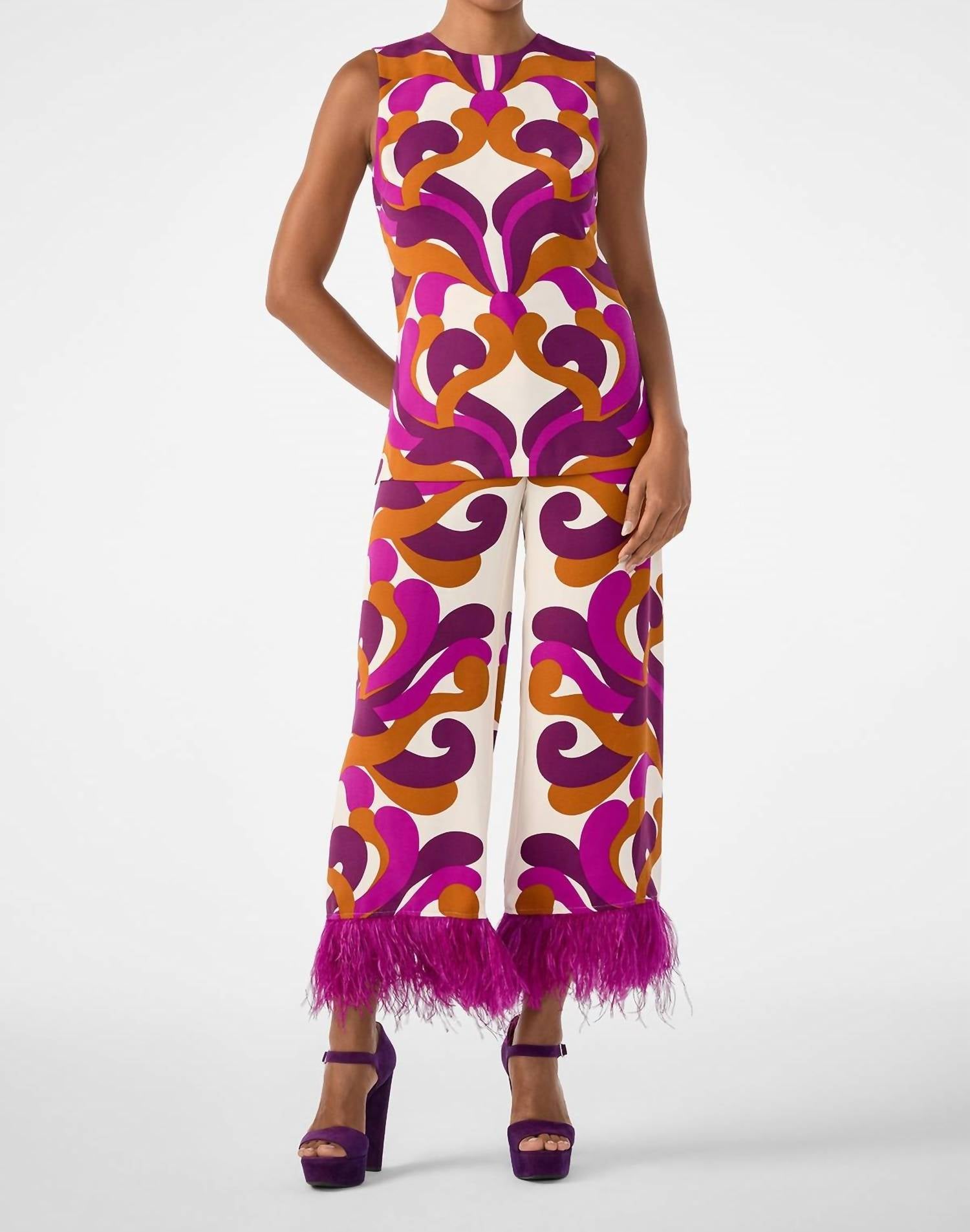 Trina Turk - Weekend Cropped Wide Leg Pants