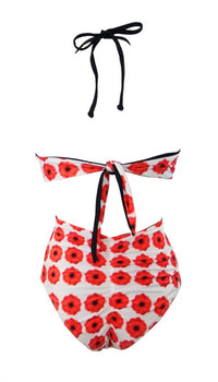 Voglia Swimwear Anastasiya One Piece Cut-Out Swimsuit in red - women's swimwear - view 4
