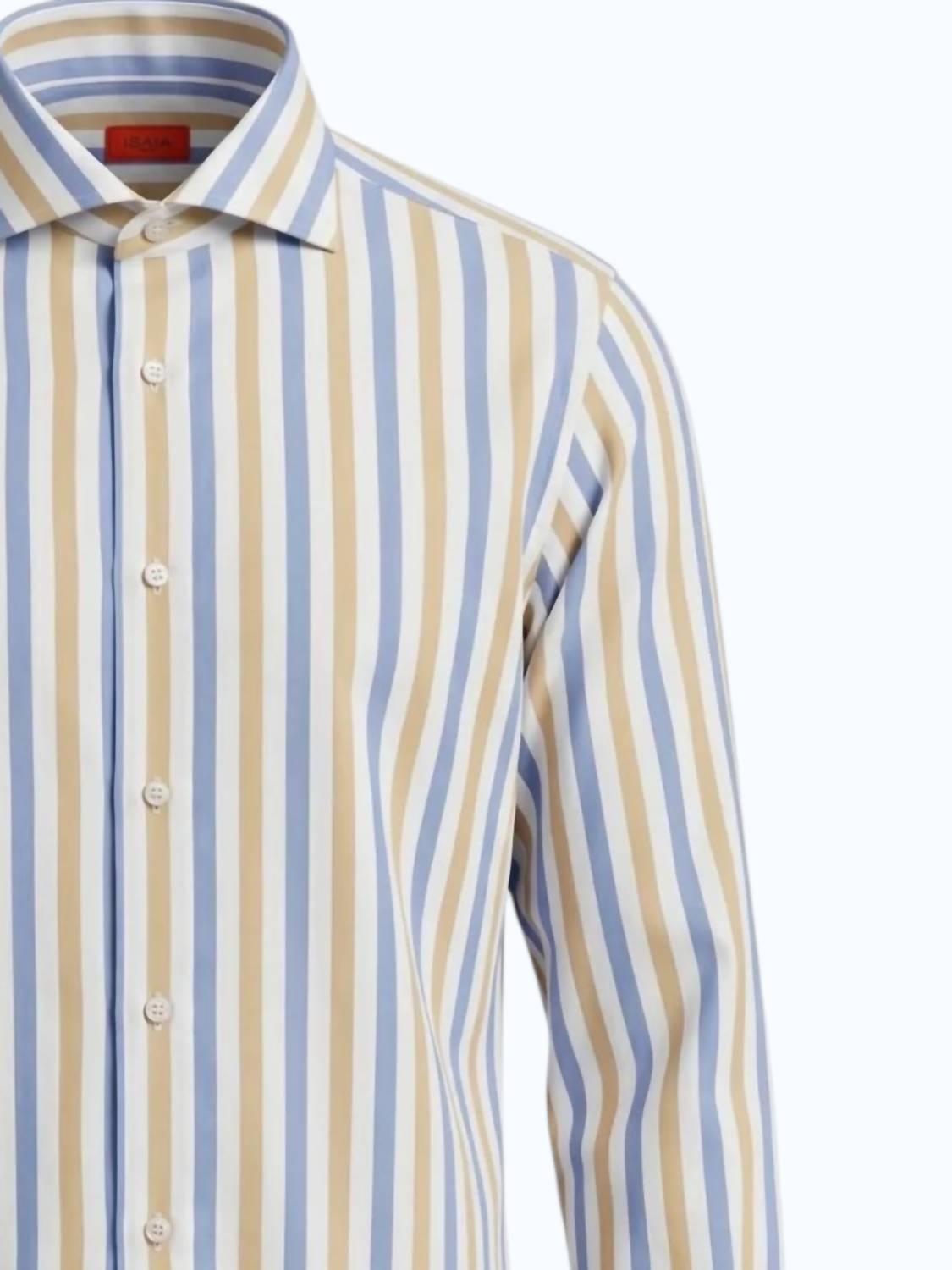 Isaia - Men's Striped Dress Shirt