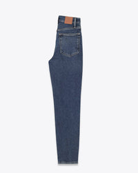 ANINE BING Samara High-rise Slim Leg Jeans in blue - women's jeans - view 4