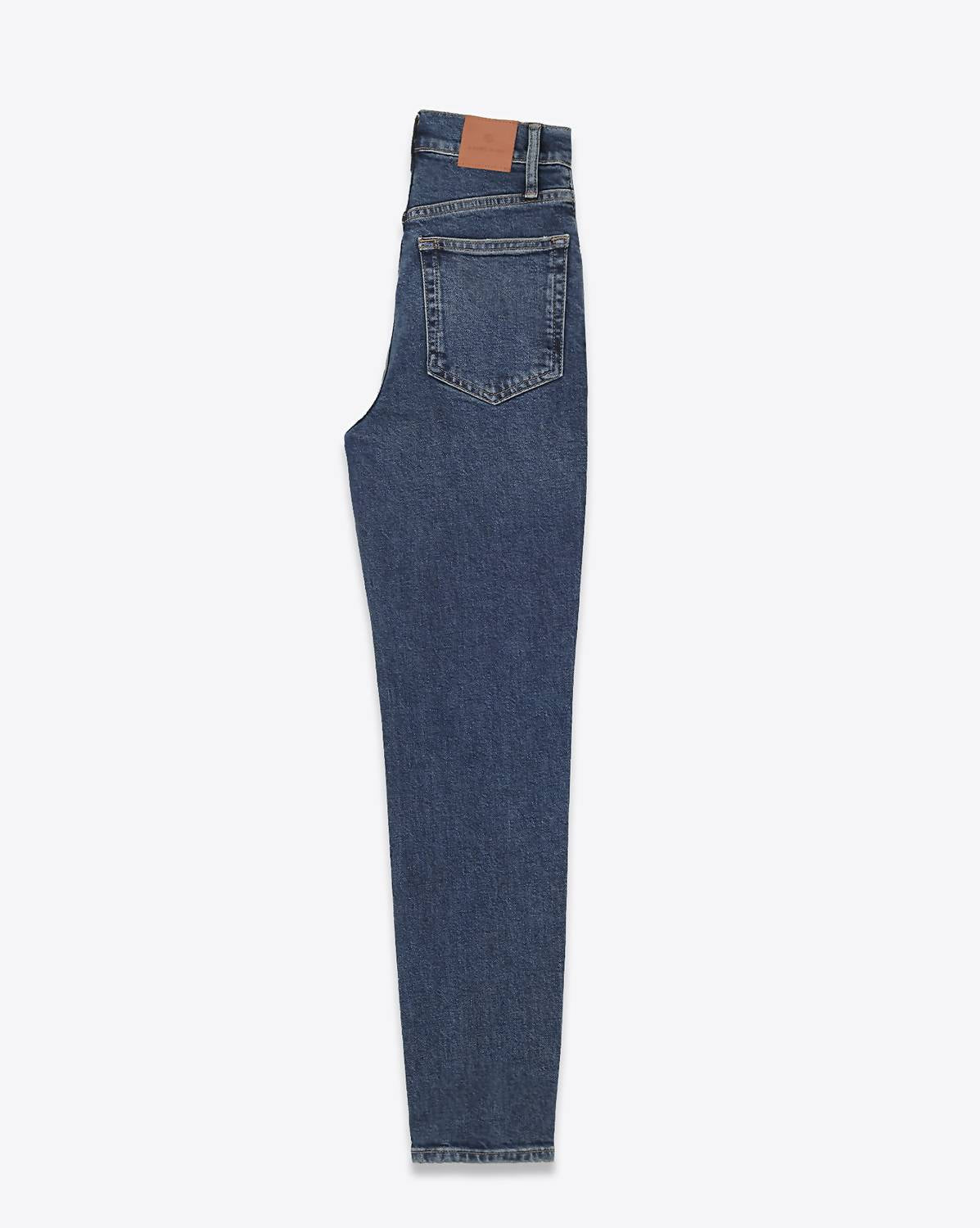 ANINE BING Samara High-rise Slim Leg Jeans in blue - women's jeans - view 4