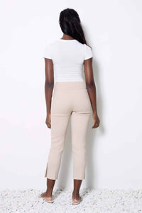Up! - Textured Techno Cropped Pants
