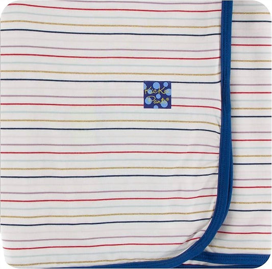 Kickee - Bamboo Print Throw Blanket
