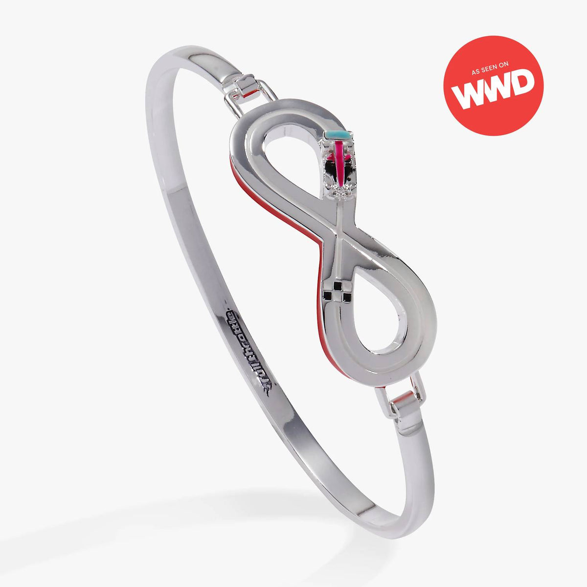 Alex & Ani - Women's Hot Wheels Figure 8 Racecar Tension Bangle