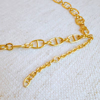 Ellison+Young Women's Horse Bit Long Chain Necklace in gold - women's jewelry - view 6