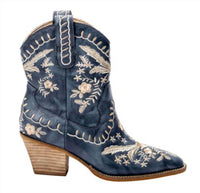 Corkys Footwear Women's Let's Go Girls Boots in blue - women's shoe