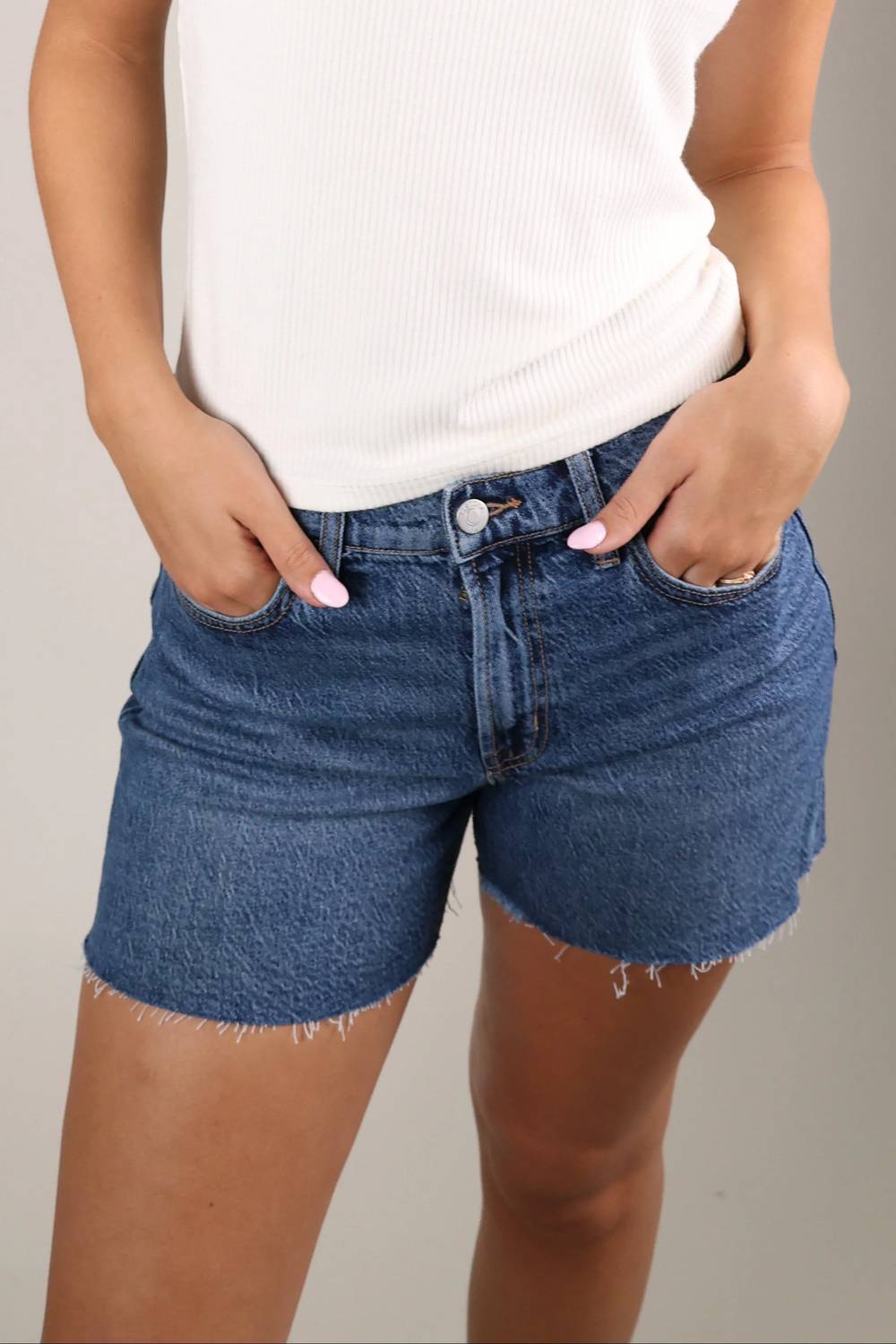 Dear John Denim - Women's Carrie High Rise Cutoff Shorts