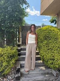 Brand Bazar - Loren Linen Palazzo Pants
