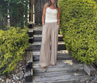 Brand Bazar - Loren Linen Palazzo Pants