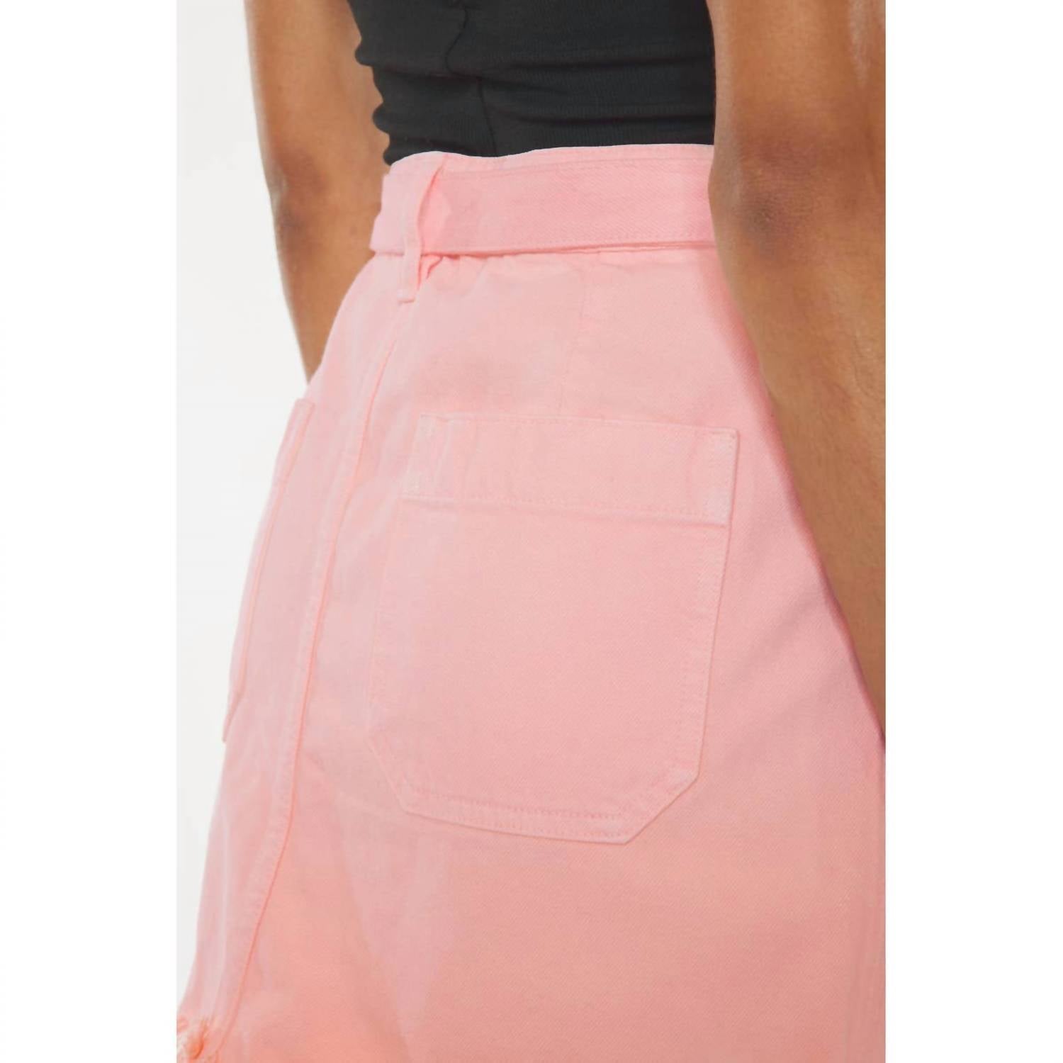 Kancan - Mid Rise A-line Mini Skirt