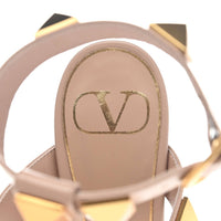Valentino Garavani - Women's Roman Stud Leather Ankle Strap Pump