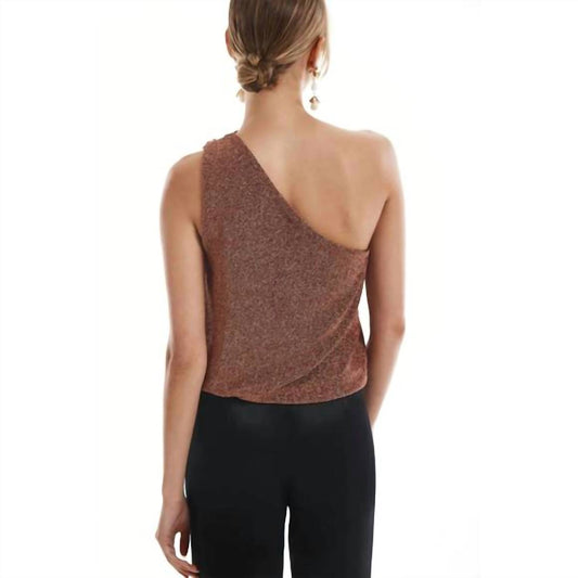 Krisa - Tie One Shoulder Tank