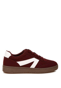 Rag Company - Women's Zoomer Contrasting Patchwork Chunky Sneakers