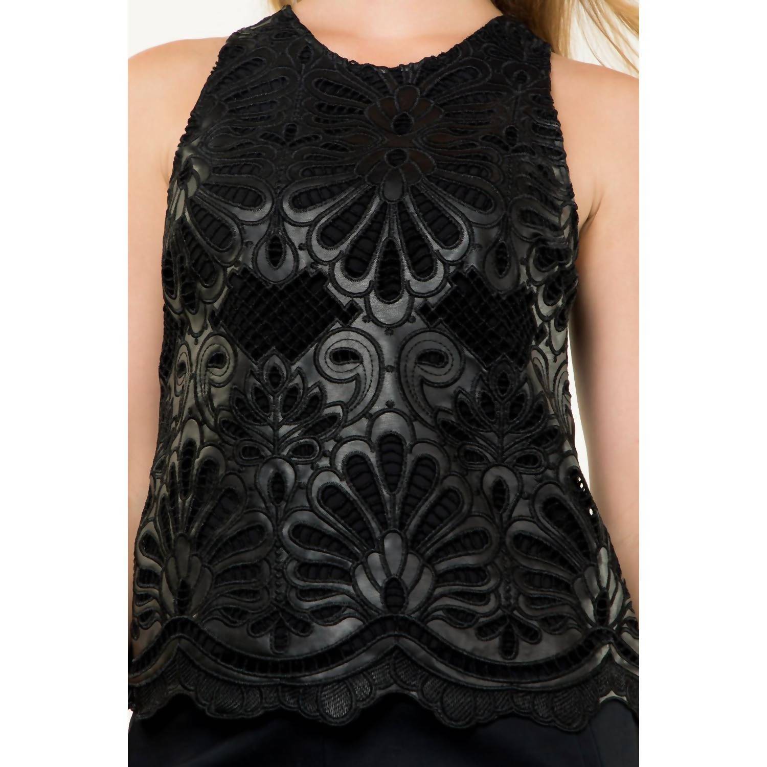 Thml - Noa Leather Shell Tank Top