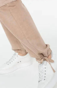 ROXY Double Up Jogger Pant in warm taupe - women's pants - alternate view