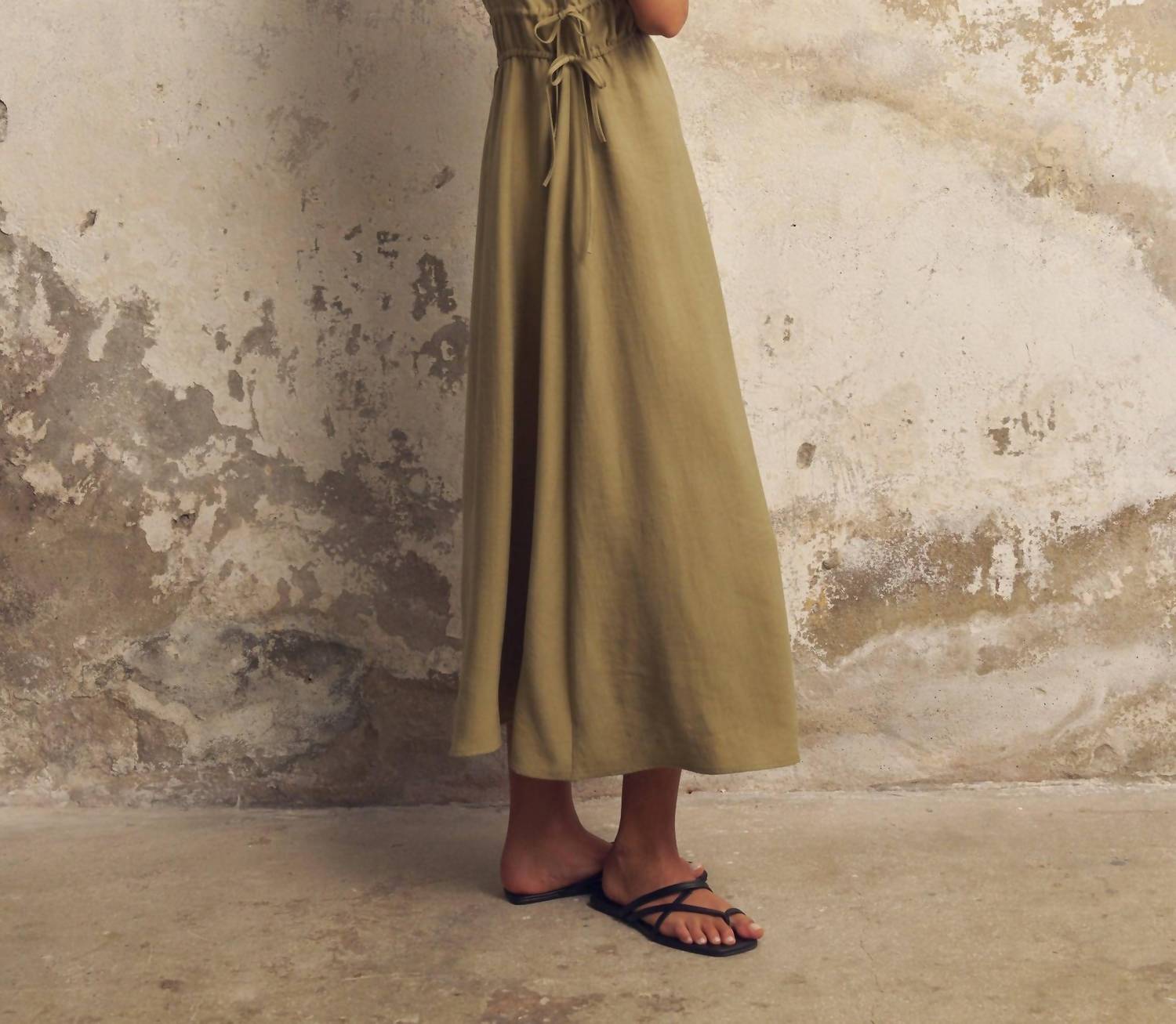 Handloom - Sofia Ties Maxi Dress